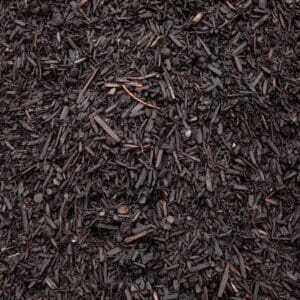 Close-up of black tea leaves texture.